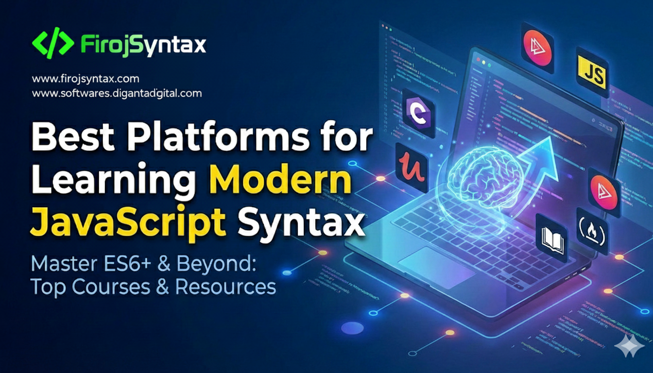 Best Platforms for Learning Modern JavaScript Syntax | Ultimate Guide – firojsyntax.com