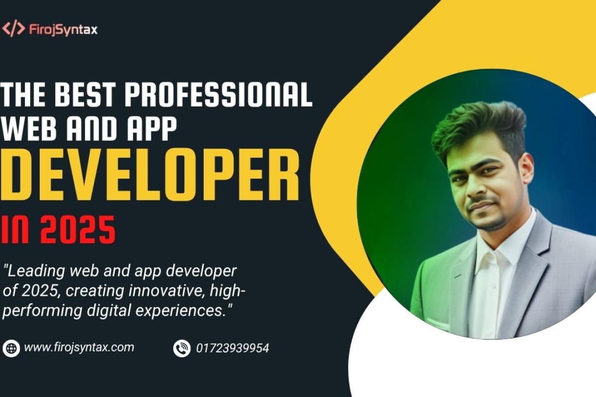 The Best professional Web And App Developer In 2025