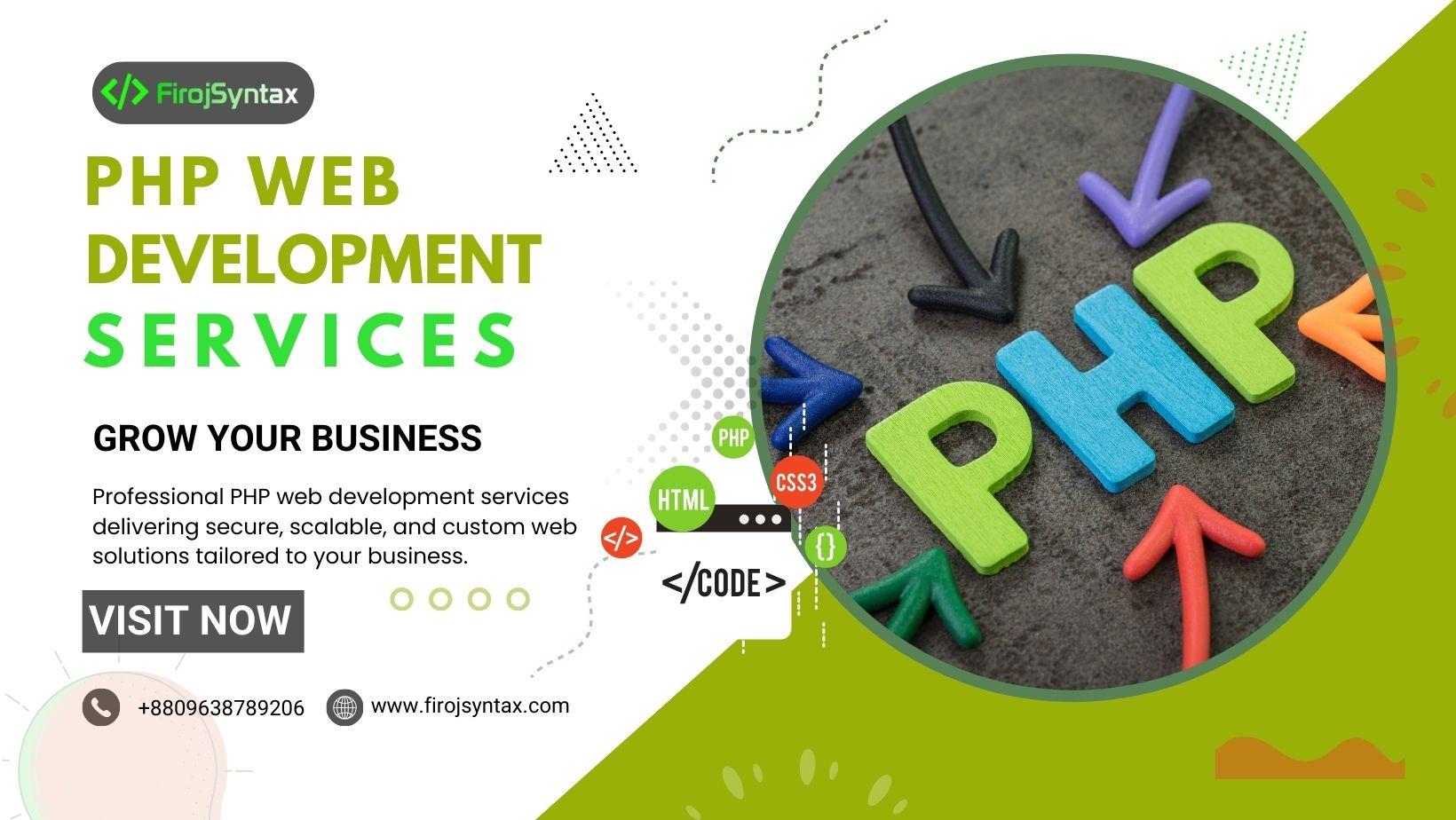 PHP Web Development Services: Beginner’s Guide to Smart Sites
